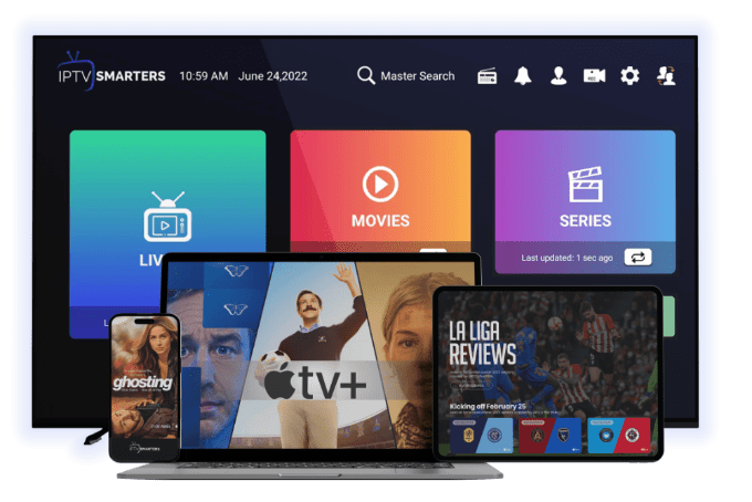 IPTV SMARTERS PRO POWERED BY IPTV for UK SUBSCRIPTIONS